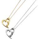 Collana con cuore a ferro di cavallo Jos