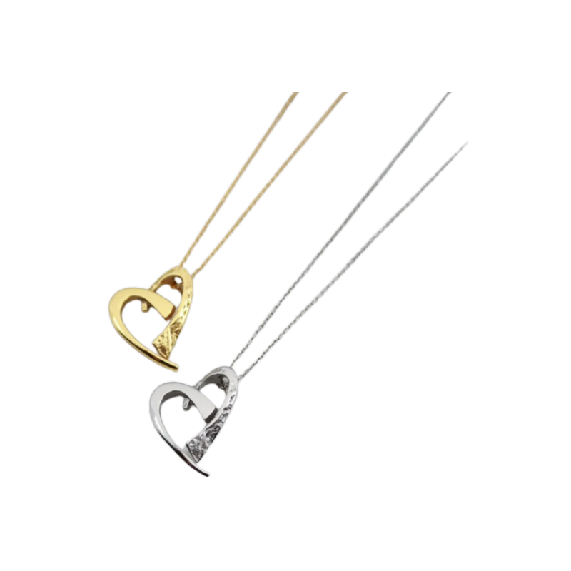 Collana con cuore a ferro di cavallo Jos