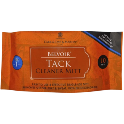 Belvoir TackCleaner Mitt Step 1 salviette Carr&Day&Martin
