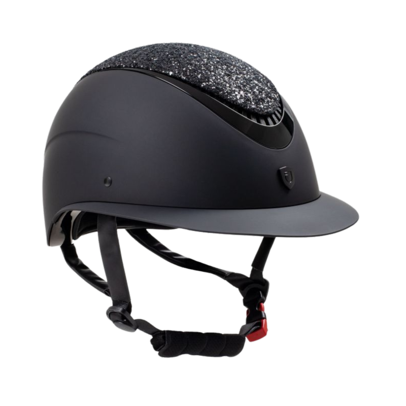 Cap visiera larga con brillantini Equestro