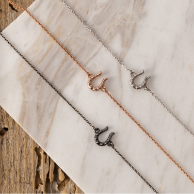 Bracciale argento modello Tang Ferro di cavallo Jos