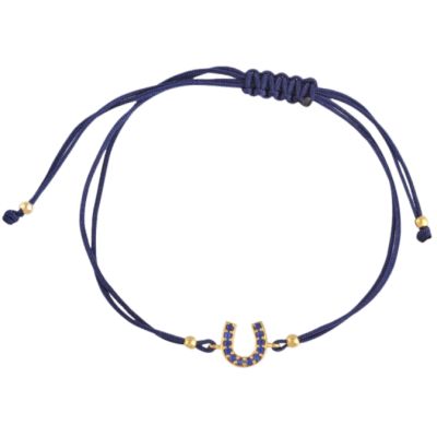 Braccialetto argento ferro di cavallo jos