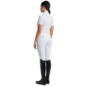 Camicia da competizione donna in jersey tecnico e bottoni nascosti Cavalleria Toscanaq