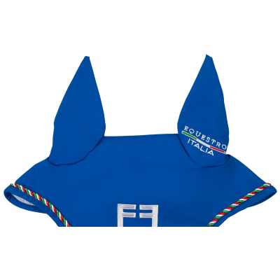 Cuffietta con piping tricolore Equestro XFise
