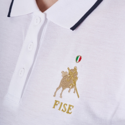 Polo da allenamento donna Equestro XFise