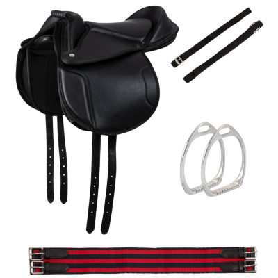 Sella pony shetland con maniglione completa Supreme