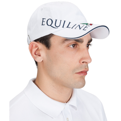 Cappellino con logo Equiline