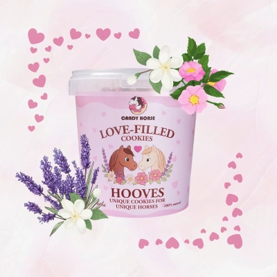 Biscotti hooves San Valentino Candy Horse
