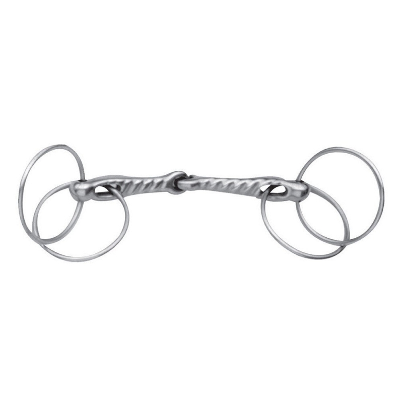 Tattini filetto a 4 anelli in acciaio inox