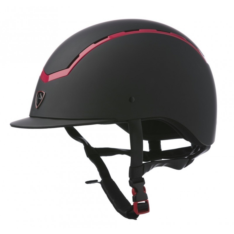 Equitheme cap con inserto rosso
