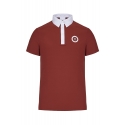 Camicia da uomo da concorso in tessuto tecnico bi-stetch Cavalleria Toscana