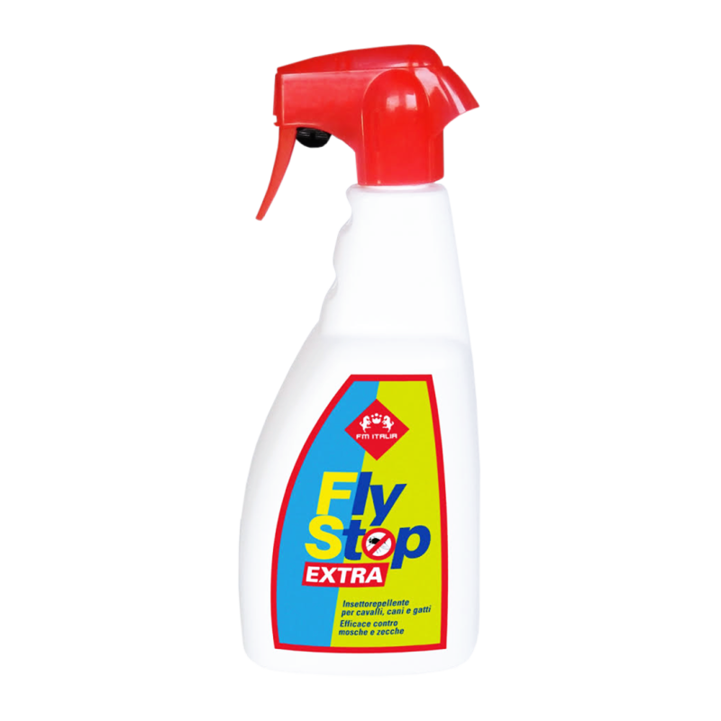 FM Italia Fly Stop Extra insetto repellente per cavalli cani e gatti