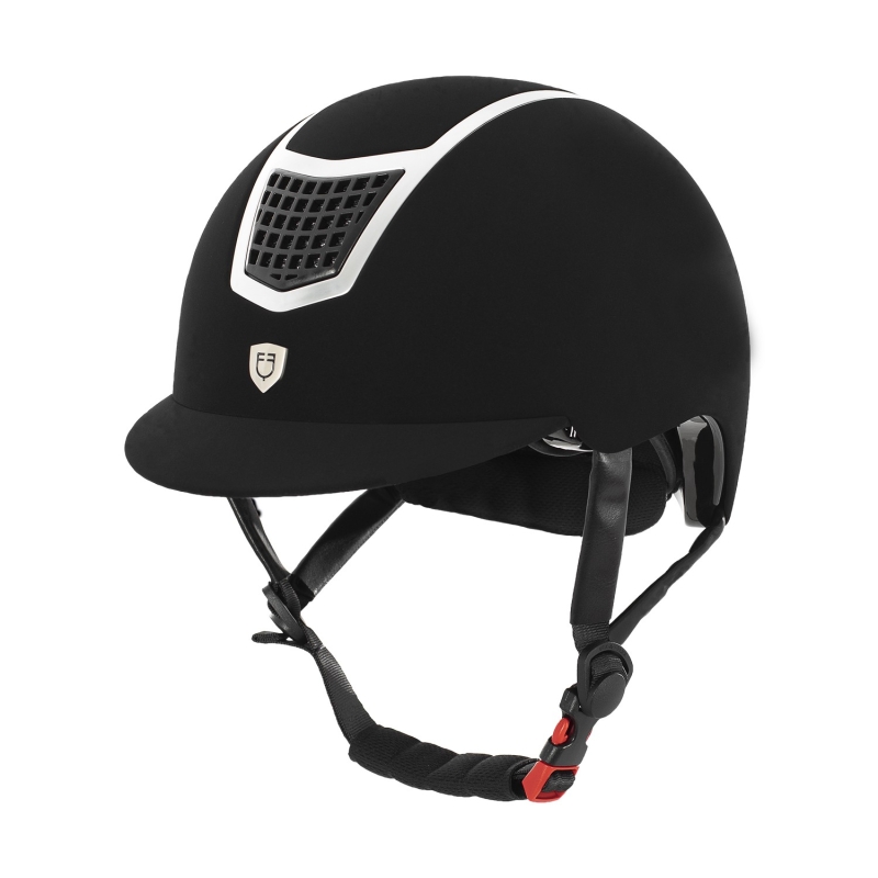 Cap modello Eclipse Plain Velvet Equestro