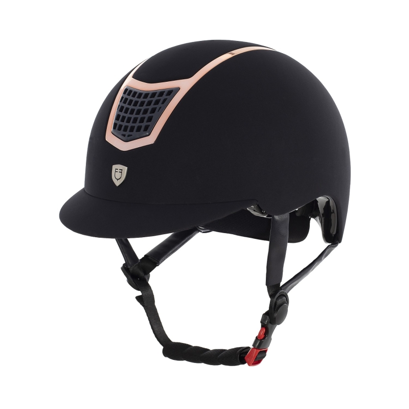 Cap modello Eclipse Plain Velvet Equestro
