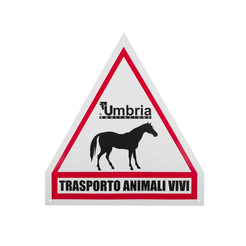 Cartello trasporto cavalli Umbria Equitazione