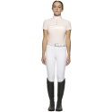 Polo da competizione bambina modello Racing Stipe Cavalleria Toscana