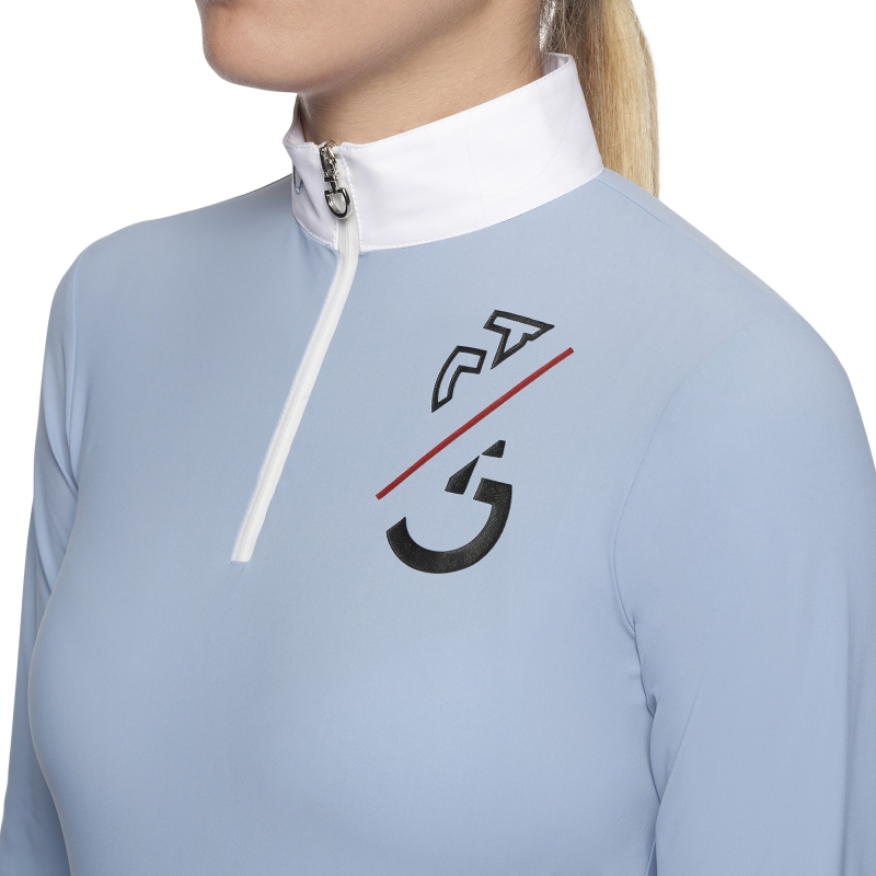 Polo bambina modello CT Team Cavalleria Toscana 
