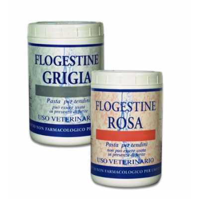 FM Italia Flogestina Rosa pasta per tendini coadiuvante nel trattamento degli arti del cavallo sportivo 1000g
