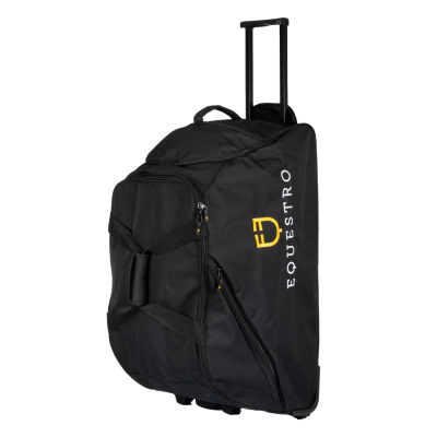 Borsa trolley con logo ricamato Equestro