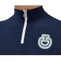 Polo bambino manica lunga in jersey Cavalleria Toscana