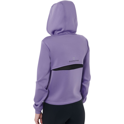 Felpa donna cut out con cappuccio Equestro